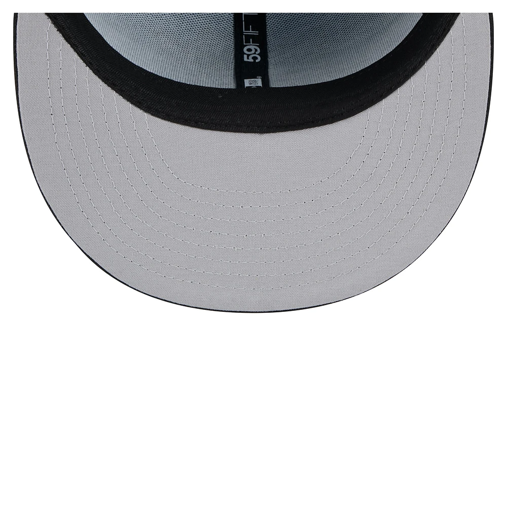 Casquette ajustée 59FIFTY New Era pour hommes, bleu/noir, Richmond Flying Squirrels Copa de la Diversión
