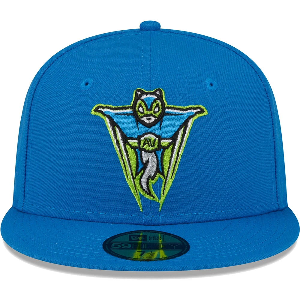 Casquette ajustée 59FIFTY pour homme Richmond Flying Squirrels Copa De La Diversion New Era bleue