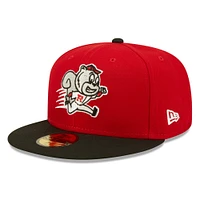 NWE RICHFS RED MIB 2022 SOIRÉES À THÈME DE LA LIGUE MINEURE 59FIFTY HATMENHIC