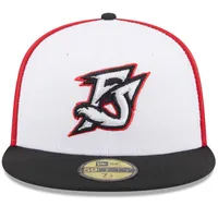 Casquette ajustée 59FIFTY avec logo alternatif Richmond Flying Squirrels pour homme New Era, blanche