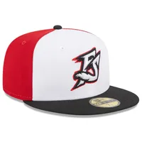 Casquette ajustée 59FIFTY avec logo alternatif Richmond Flying Squirrels pour homme New Era, blanche