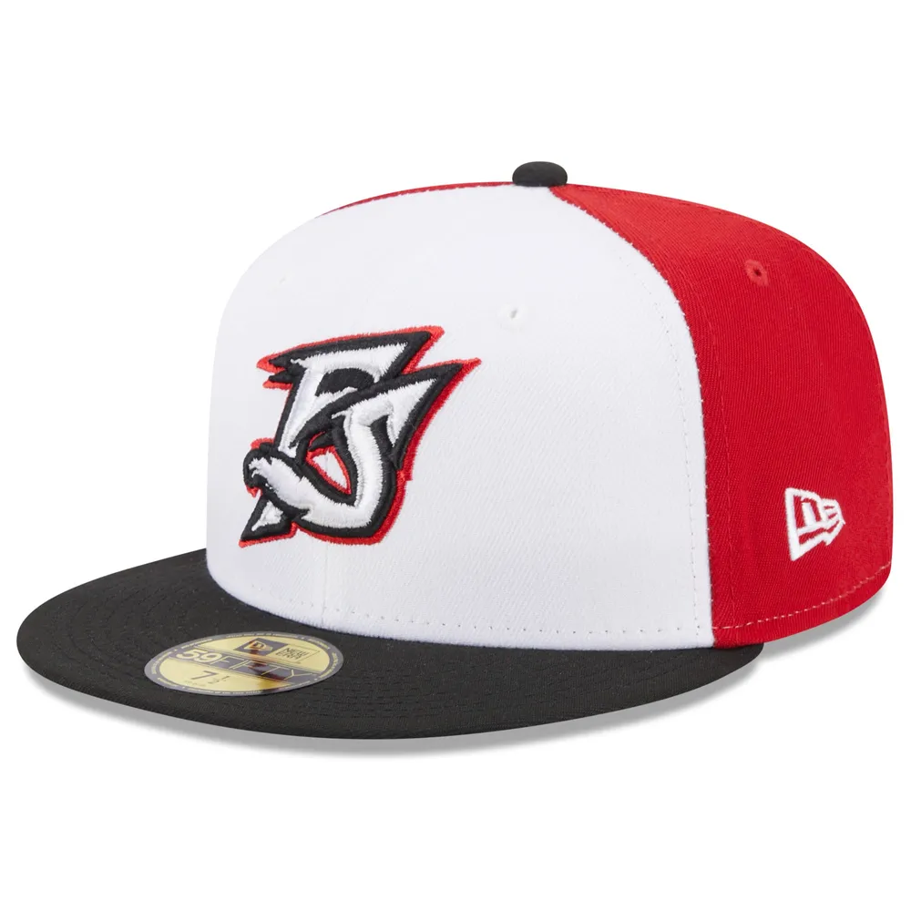 Men's New Era White Richmond Flying Squirrels Authentic Collection Alternate Logo 59FIFTY Fitted Hat