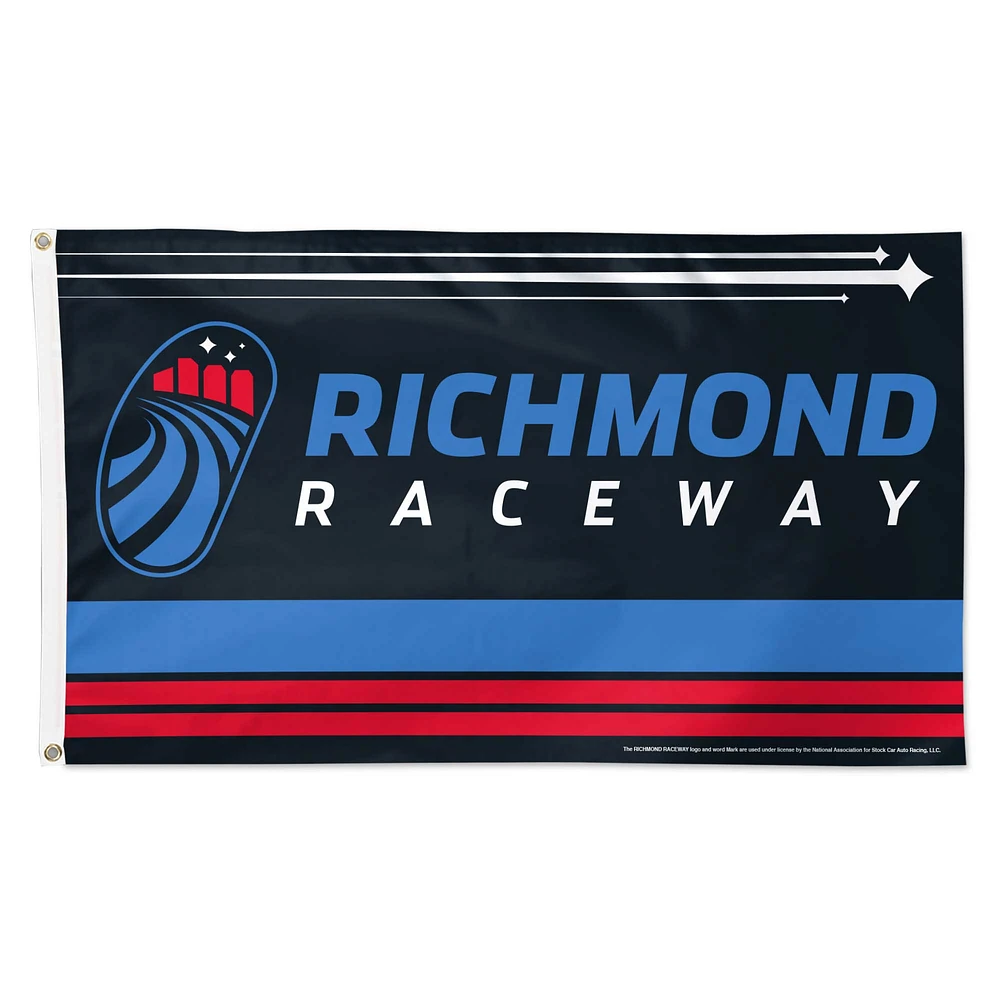 WinCraft Richmond Raceway Drapeau de luxe simple face 3 pi x 5 pi