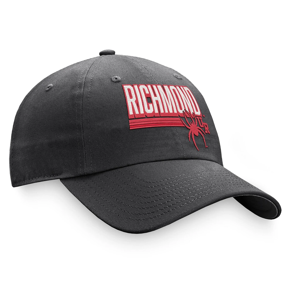 TOP RCHMND CHARC NCAA TOP SLICE ADJ - CHARCOAL HATMENUST