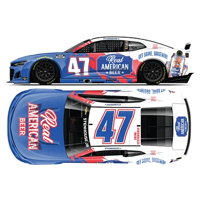 Action Racing Ricky Stenhouse Jr. 2025 #47 Real American Beer 1:24 Regular Paint Die-Cast Chevrolet Camaro