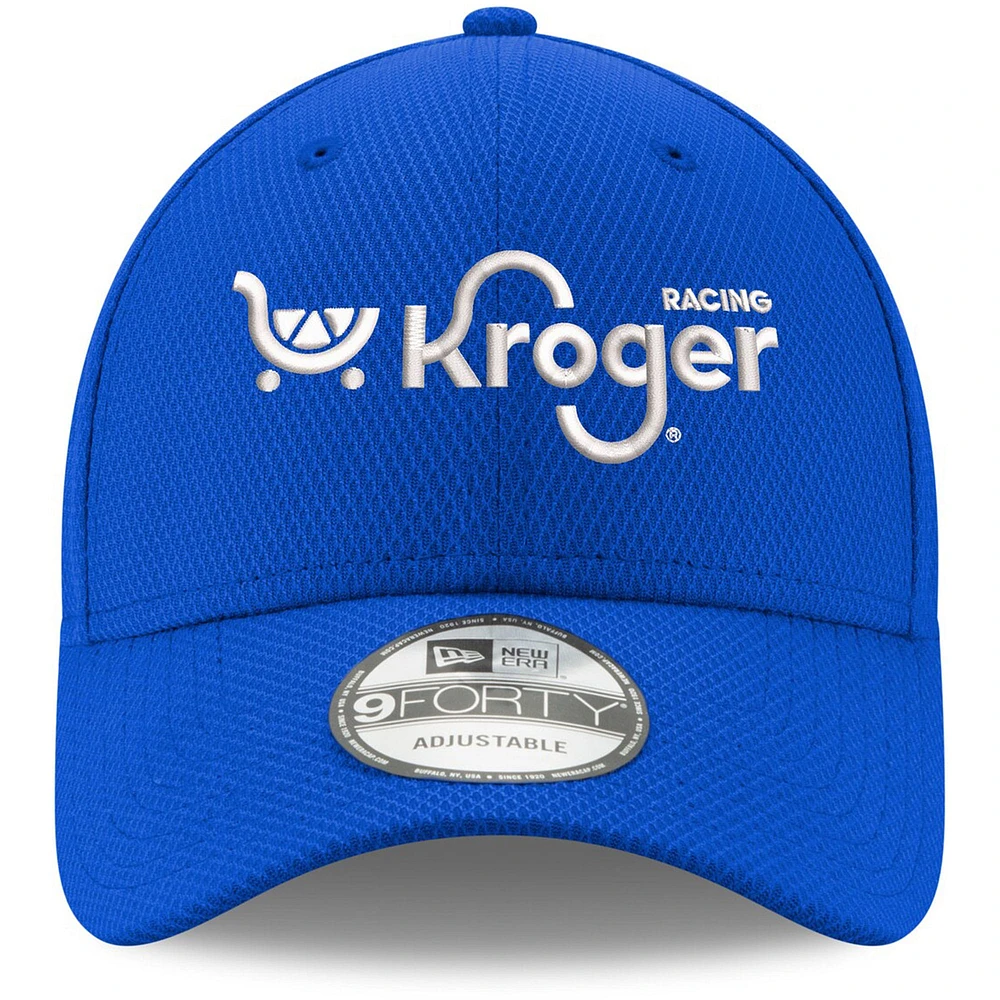 Men's New Era Royal Ricky Stenhouse Jr. Kroger 9FORTY Snapback Adjustable Hat