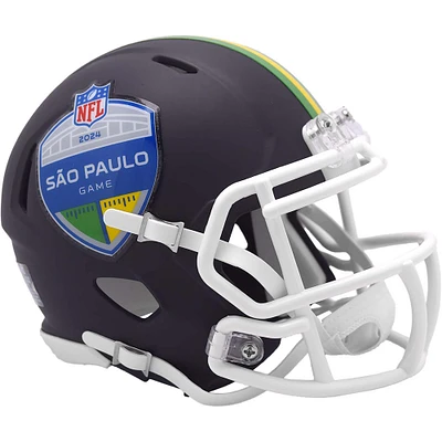 Riddell 2024 NFL São Paulo Game Speed ​​Mini casque