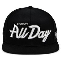 Louisville Black Caps Rings & Crwns Snapback Hat - Black