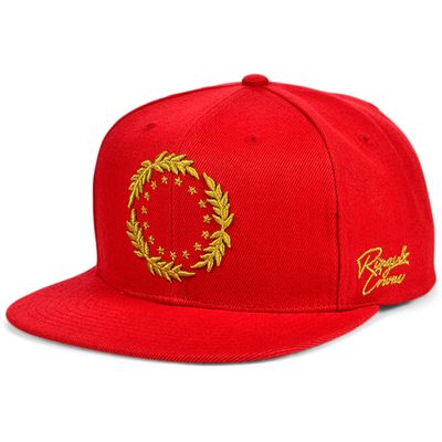 New York Cubans Rings & Crwns Team Fitted Hat - Black/Red