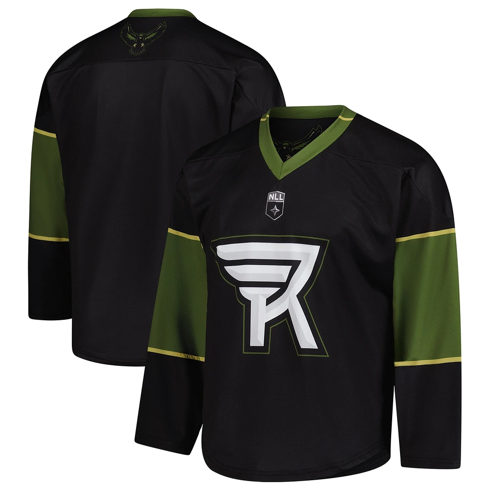 Maillot réplique noir/vert Rochester Knighthawks pour homme