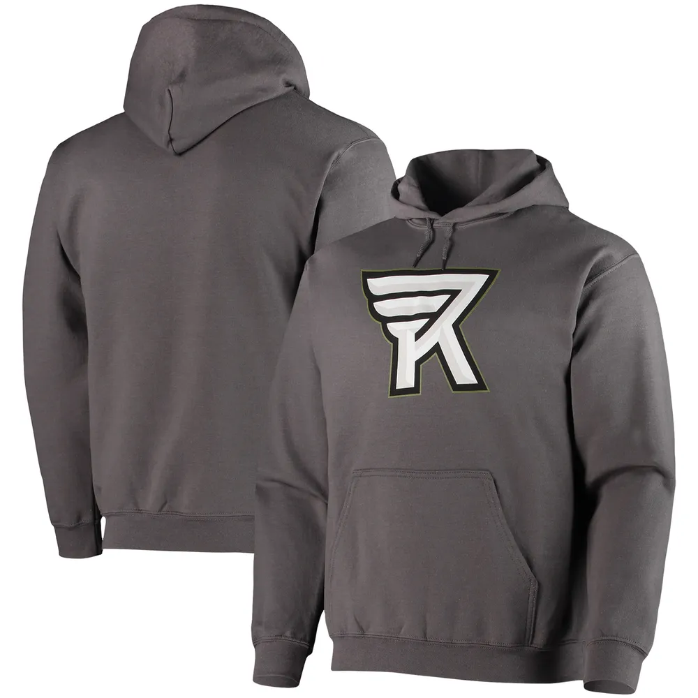 Men's Charcoal Rochester Knighthawks Solid Pullover Hoodie