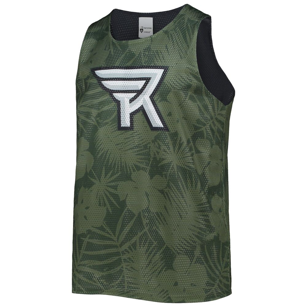 Men's FOCO Green/Black Rochester Knighthawks Reversible Mesh Tank Top