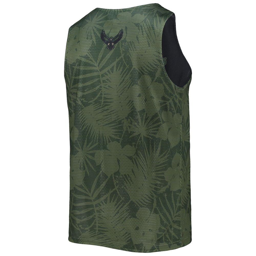 Men's FOCO Green/Black Rochester Knighthawks Reversible Mesh Tank Top