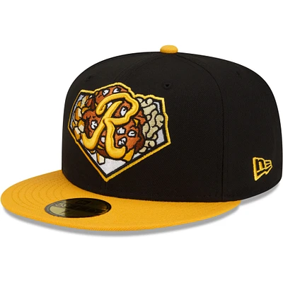 NWE ROCHRW BLACK MIB 2022 SOIRÉES À THÈME DE LA LIGUE MINEURE 59FIFTY HATMENHIC