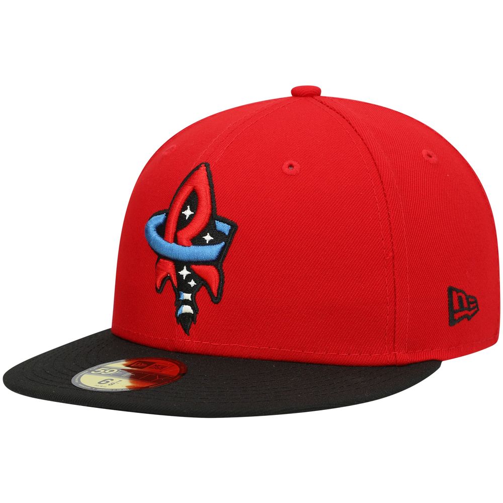 Men's New Era Rocket City Trash Pandas Authentic Collection Team Alternate 59FIFTY Fitted Hat