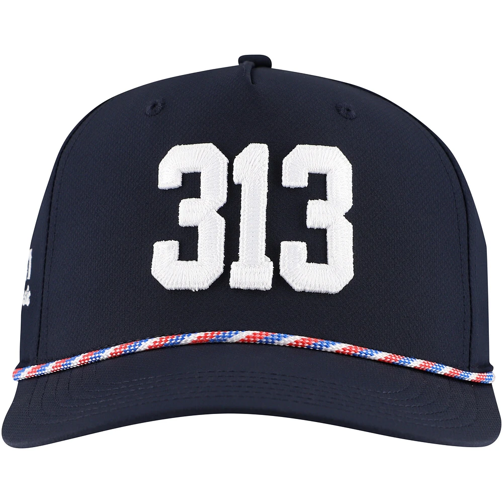 Casquette réglable Ahead Navy Rocket Mortgage Classic 313 Alto Rope Aerosphere pour hommes
