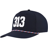 Casquette réglable Ahead Navy Rocket Mortgage Classic 313 Alto Rope Aerosphere pour hommes