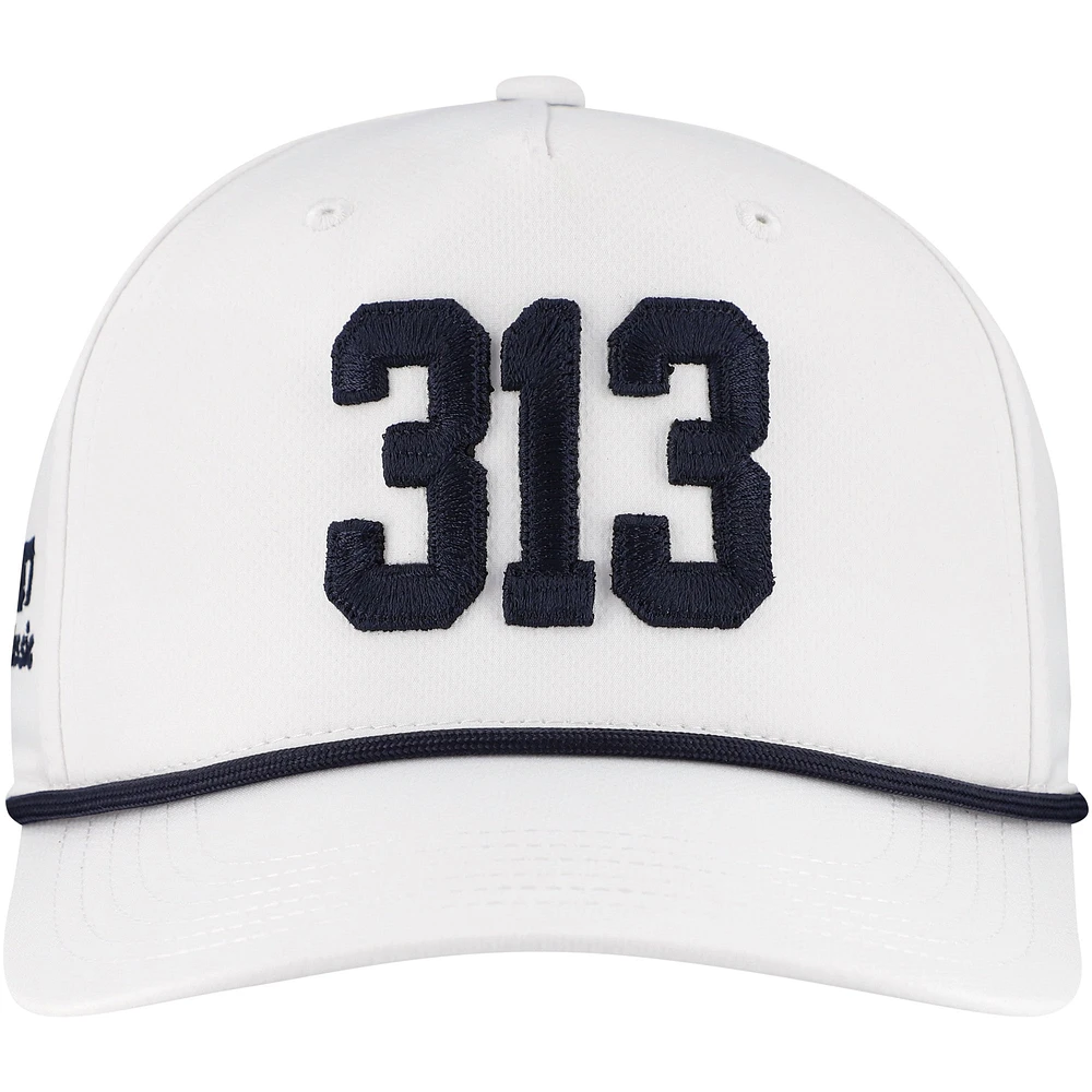 Men's Ahead White Rocket Mortgage Classic 313 Alto Rope Aerosphere Adjustable Hat
