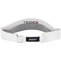 Men's Ahead White Rocket Mortgage Classic Cirrus Aerosphere Adjustable Visor
