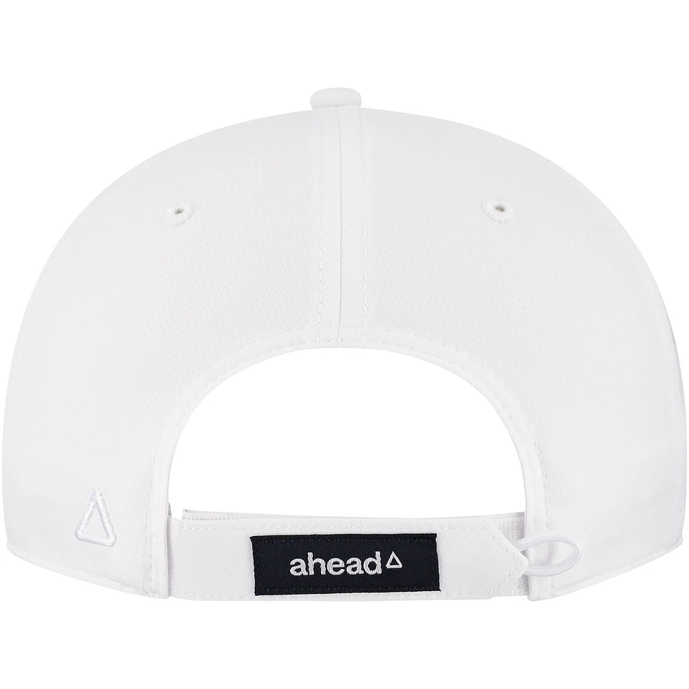 Men's Ahead White Rocket Mortgage Classic Stratus AeroSphere Adjustable Hat