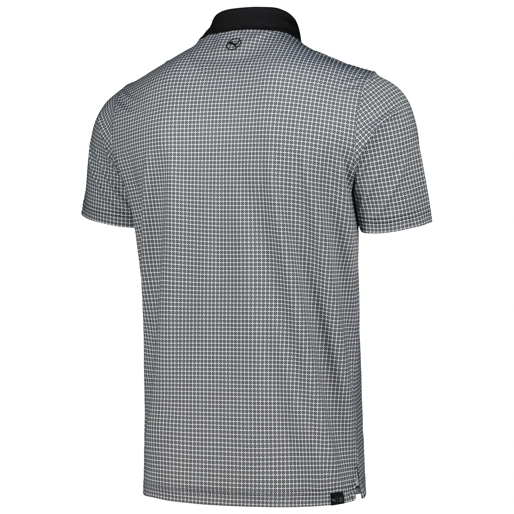 Men's Puma Gray Rocket Mortgage Classic MATTR Circular Polo