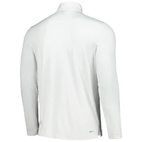 Men's Puma White Rocket Mortgage Classic YOU-V Quarter-Zip Top