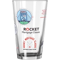 PGA TOUR 16 oz. Atlantic Group Rocket Mortgage Scatter Verre à pinte