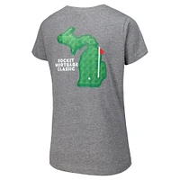 T-shirt classique instantané Ahead Grey Rocket Mortgage Classic Michigan pour femmes
