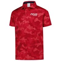 Youth Puma  Red Rocket Classic Volition Camo MATTR Polo
