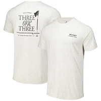 Men's Ahead Cream Rocket Mortgage Classic Instant Tri-Blend T-Shirt