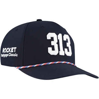 Casquette réglable Ahead Navy Rocket Mortgage Classic 313 Alto Rope Aerosphere pour hommes