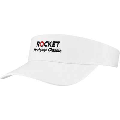 Men's Ahead White Rocket Mortgage Classic Cirrus Aerosphere Adjustable Visor