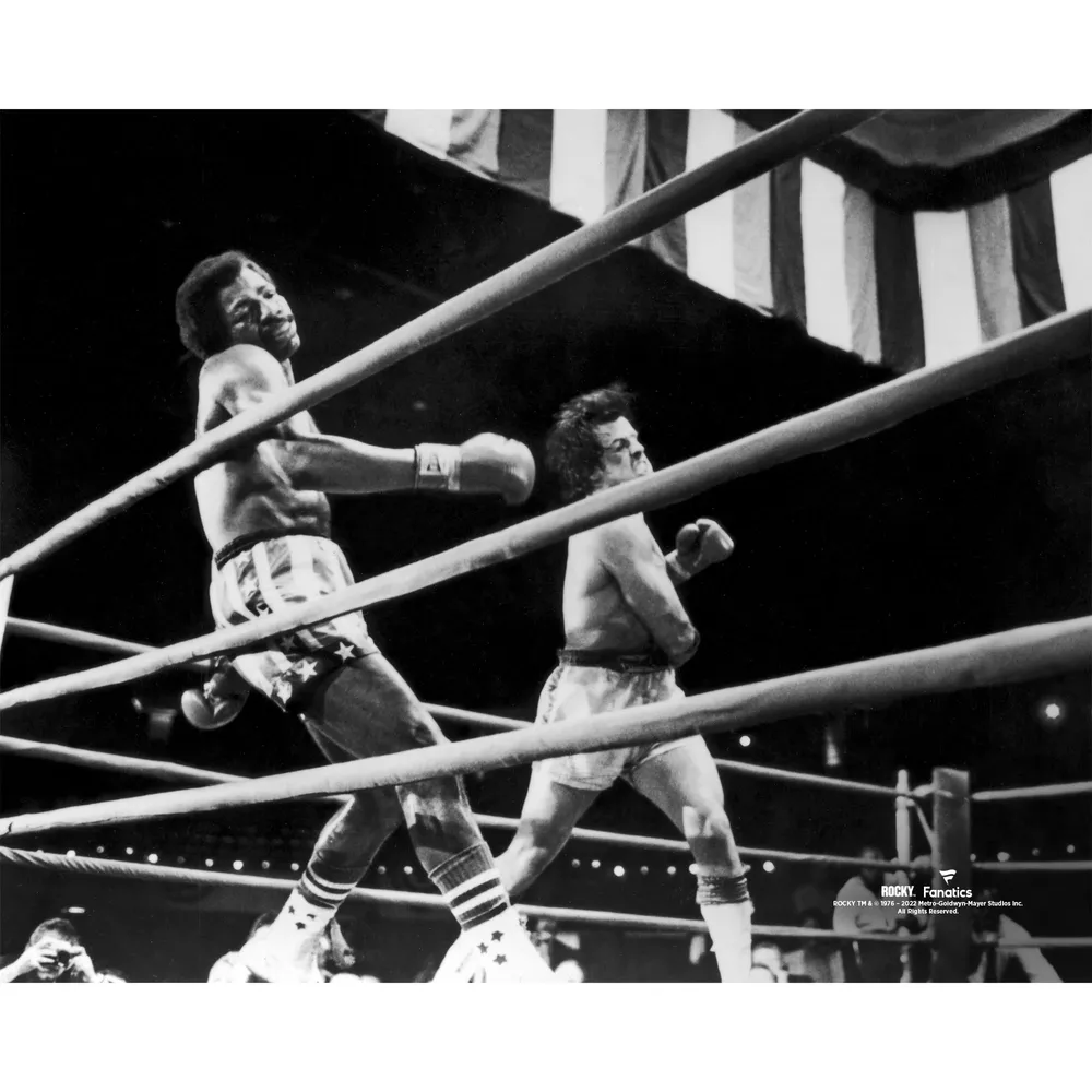 Lids Rocky Fanatics Authentic Unsigned Knockdown vs. Apollo Creed Photograph