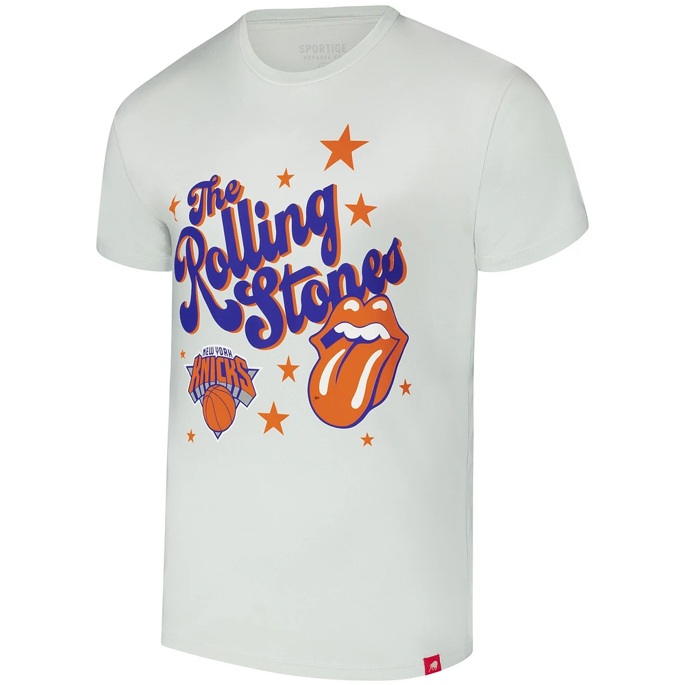 T-shirt unisexe Sportiqe Rolling Stones x Golden State Warriors Bingham Collab