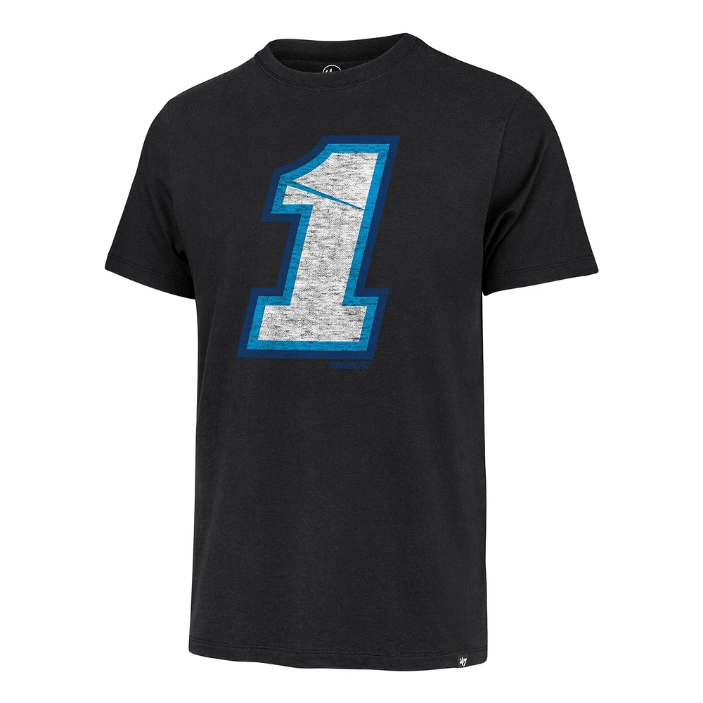 Men's '47  Black Ross Chastain Franklin Distressed T-Shirt