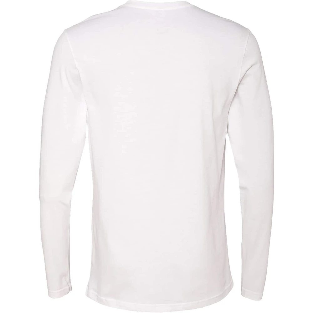 T-shirt à manches longues pour homme, drapeau damier, sport, blanc, Ross Chastain, Melon