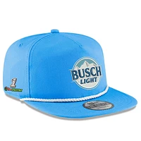 Men's New Era  Blue Ross Chastain Busch Light Golfer Snapback Adjustable Hat