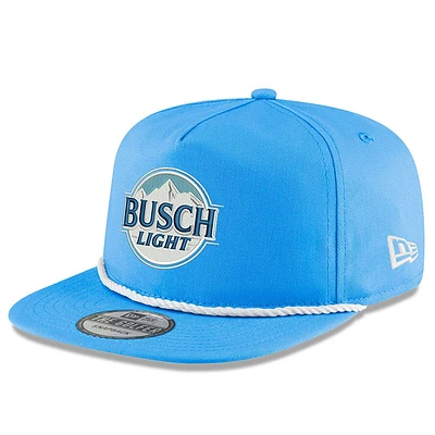 Men's New Era  Blue Ross Chastain Busch Light Golfer Snapback Adjustable Hat