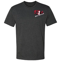 T-shirt pour homme de la collection Trackhouse Racing Team, motif voiture Ross Chastain, anthracite chiné