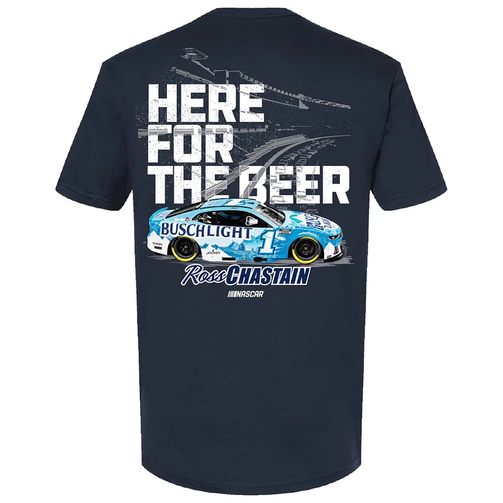 Men's Trackhouse Racing Team Collection  Navy Ross Chastain Car T-Shirt
