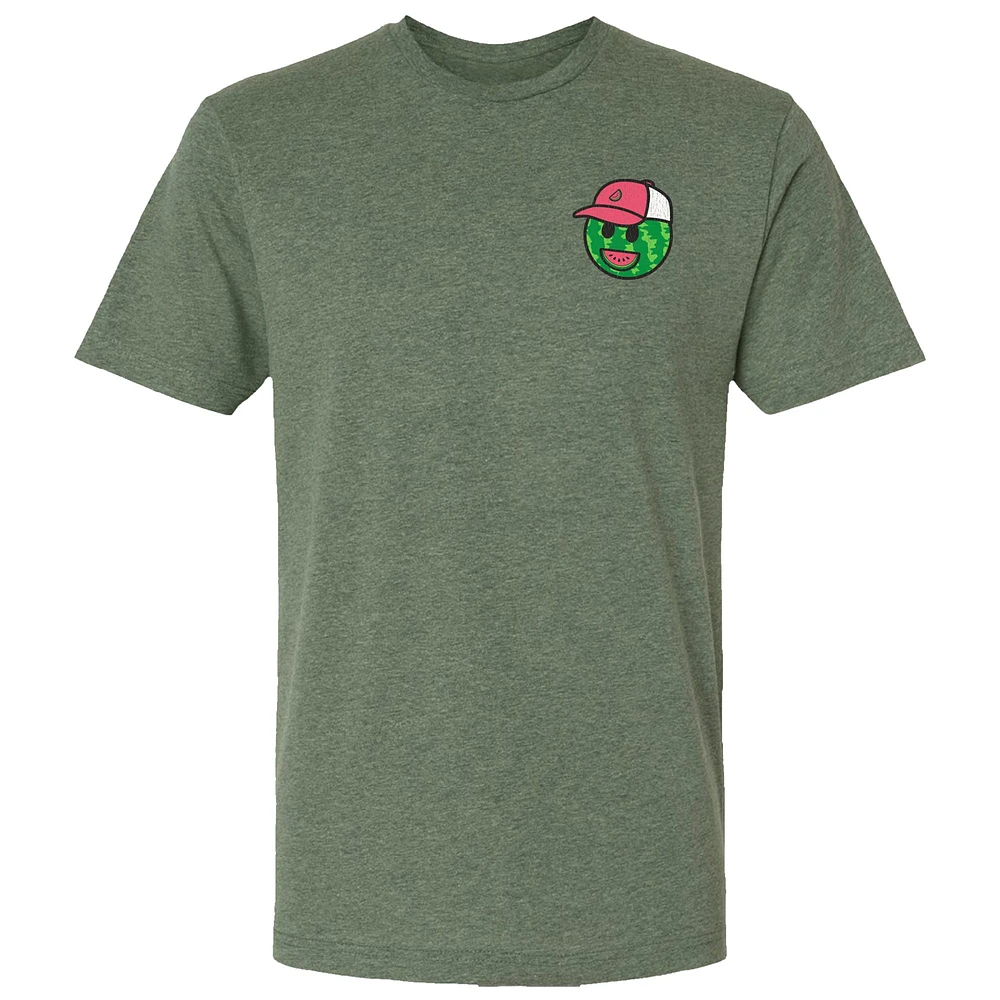 T-shirt homme Trackhouse Racing Team Collection Olive Ross Chastain Melon Man