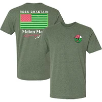 T-shirt homme Trackhouse Racing Team Collection Olive Ross Chastain Melon Man