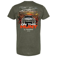 Unisex Trackhouse Racing Team Collection Green Ross Chastain Busch Light Camo Cruisin Car T-Shirt