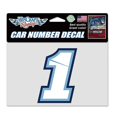 WinCraft  Ross Chastain Busch Light 4.75" x 7" Number Decal