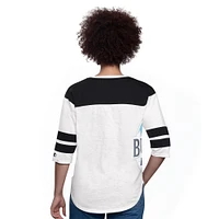 Women's Starter  White Ross Chastain Grand Slam 3/4-Sleeve T-Shirt
