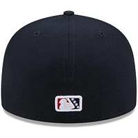 Casquette ajustée 59FIFTY pour homme New Era bleu marine Round Rock Express Theme Nights