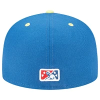 Men's New Era Blue Round Rock Express Theme Nights Donuts  59FIFTY Fitted Hat