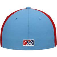 Men's New Era White Round Rock Express Authentic Collection Team Alternate 59FIFTY Fitted Hat