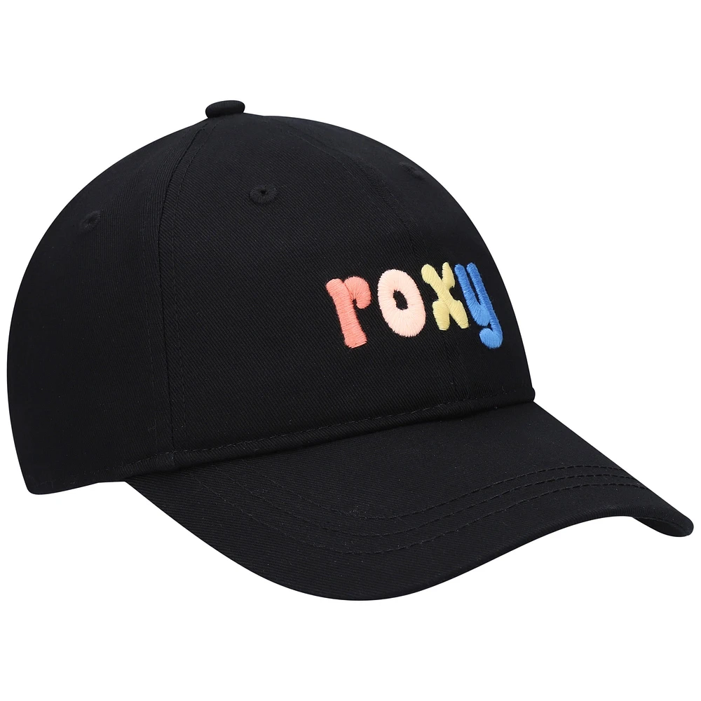 Girls Youth Roxy Black Blondie Adjustable Hat