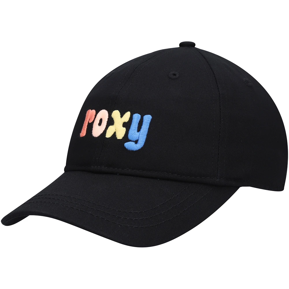 Casquette ajustable Roxy Blondie noire pour jeune fille